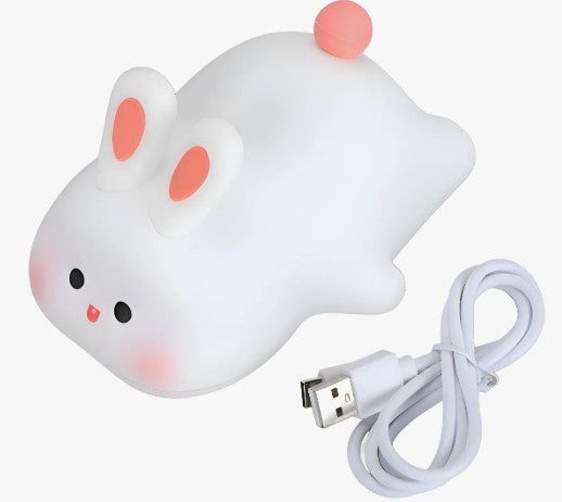 Lámpara de conejo graduable, recargable por USB - BunnyGlow